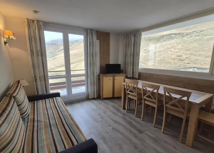 アパート Station De La Mongie 8 Pers Pied Des Pistes *